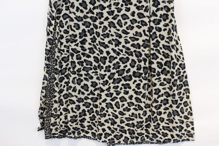 MIRYBAN 비스코스 레오파드 패턴스커트 MADE IN ITALY 4