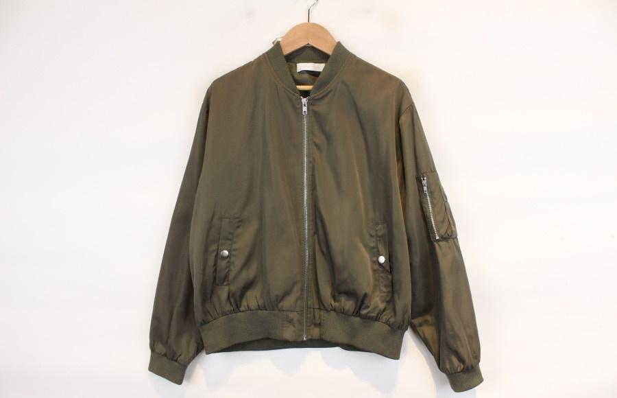 CECIL McBEE 세실맥비 카키 MA-1 자켓 2