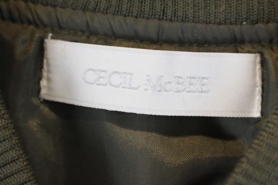CECIL McBEE 세실맥비 카키 MA-1 자켓 9
