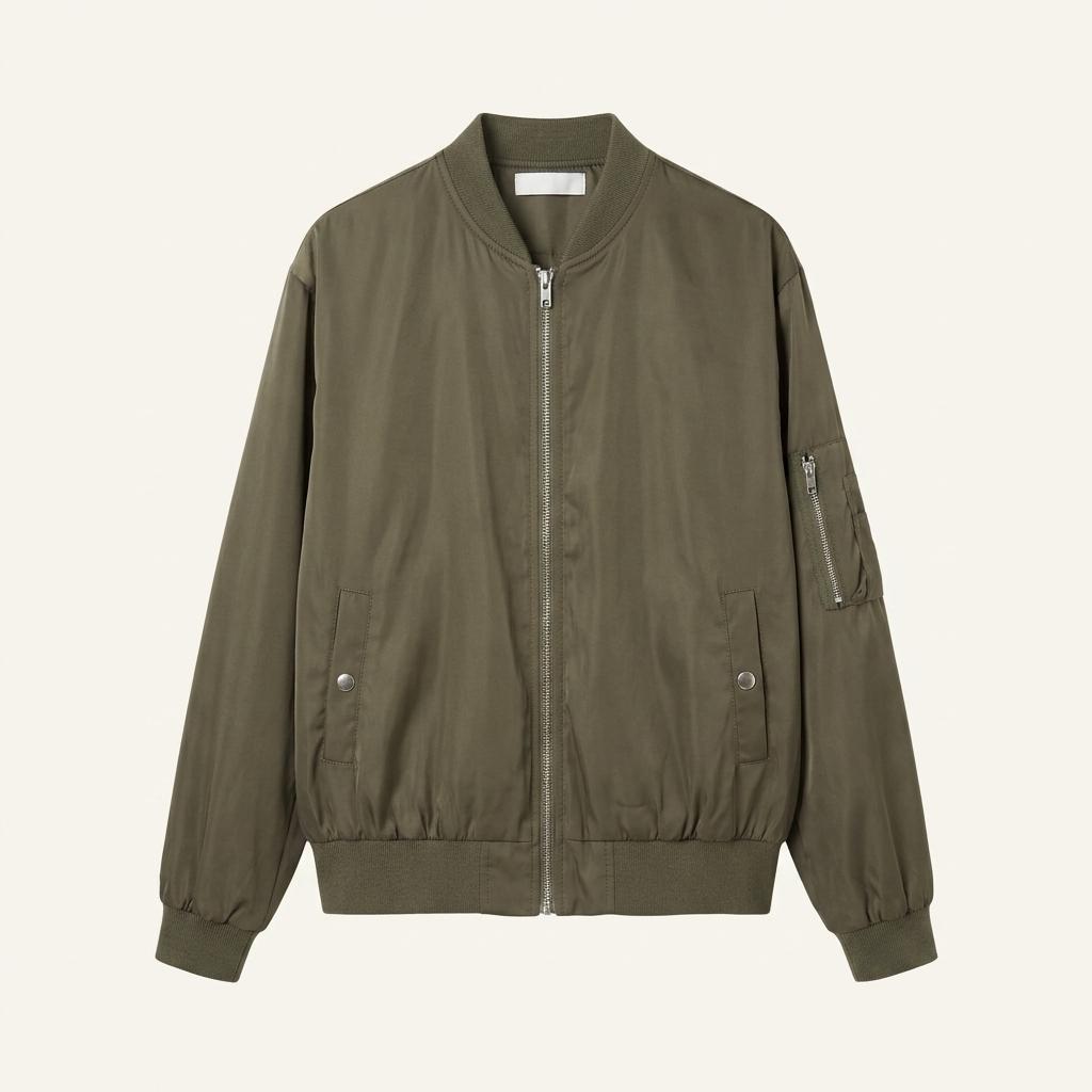 CECIL McBEE 세실맥비 카키 MA-1 자켓 1