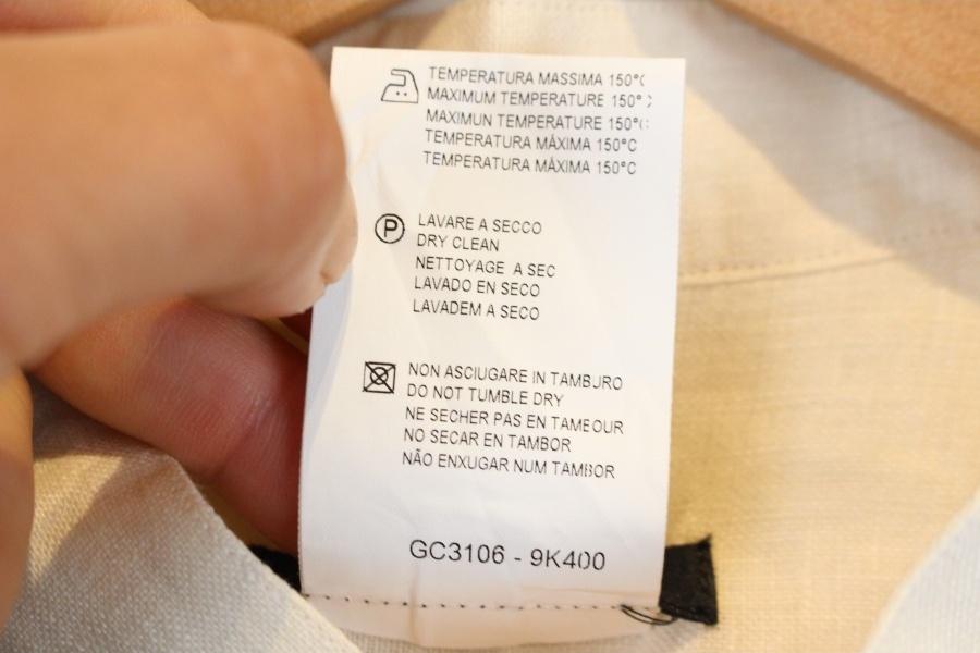 VERSACE classic 베르사체 linen 린넨100% 헨리넥 셔츠 3