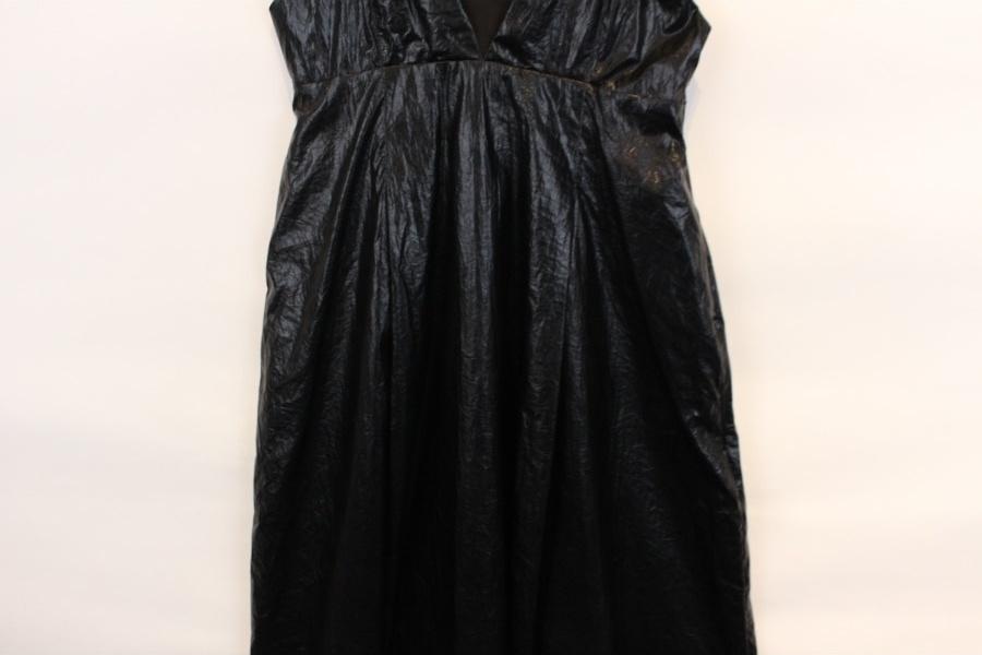 [&G'AIME] black glossy onepiece 4