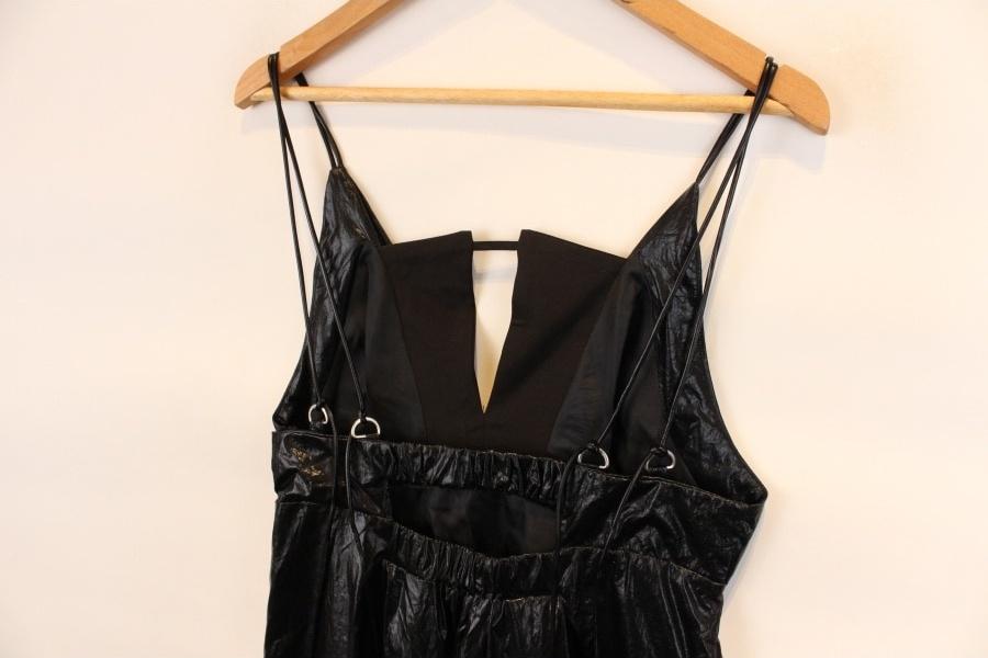 [&G'AIME] black glossy onepiece 7