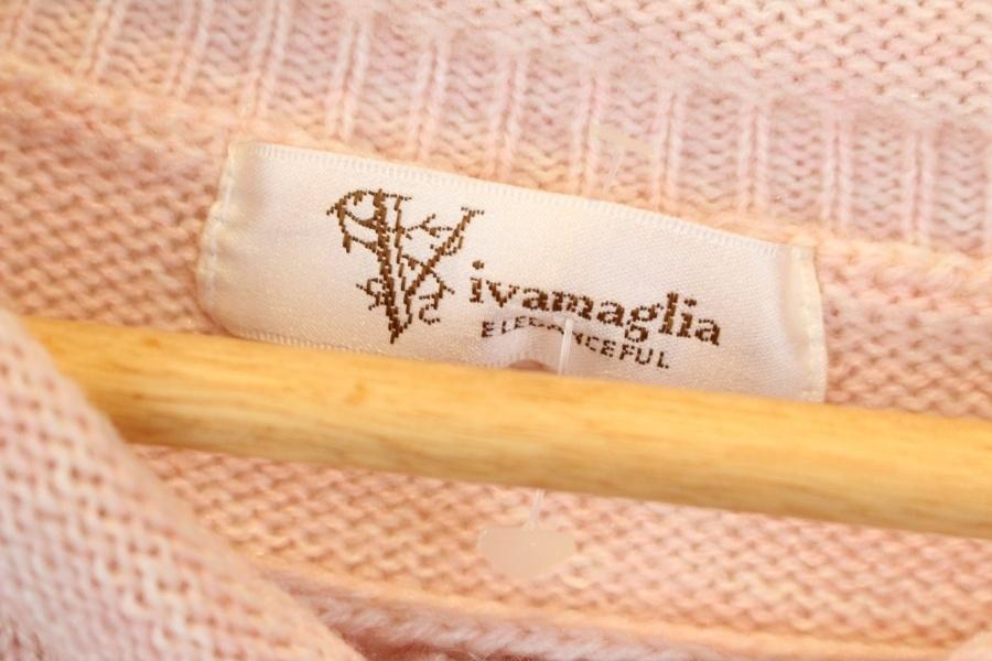 Vivamaglia 캐릭터 패턴 핑크니트(미사용품) 9