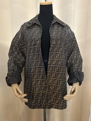 FENDI 펜디 90's FF자카드 톤온톤 스티칭 자켓 3