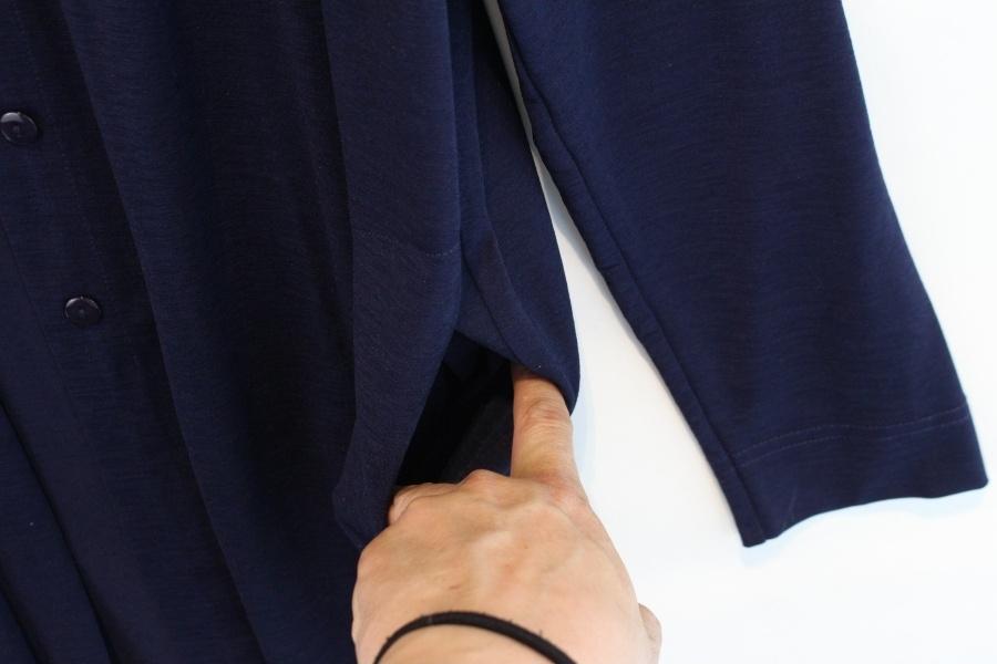 DoCLASSE Indigo hidden button cardigan 8