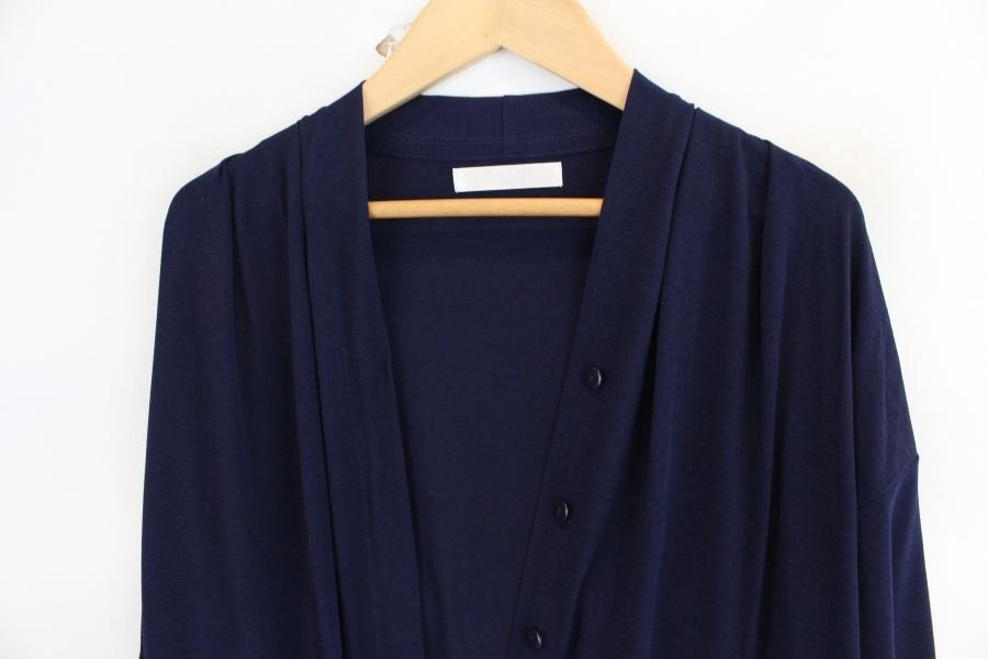 DoCLASSE Indigo hidden button cardigan 9