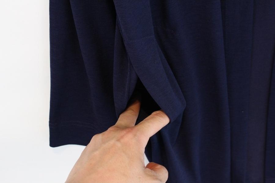 DoCLASSE Indigo hidden button cardigan 7