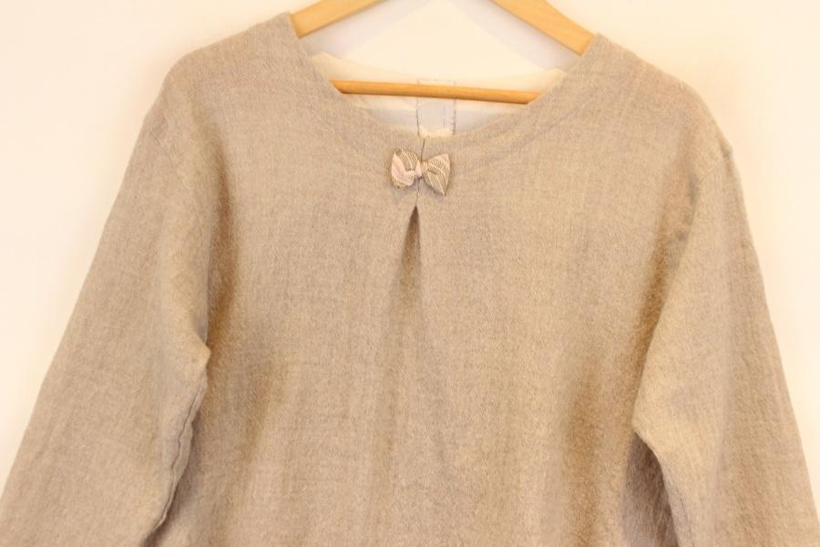 [iCHi] 이치 wool100% ivory top 4