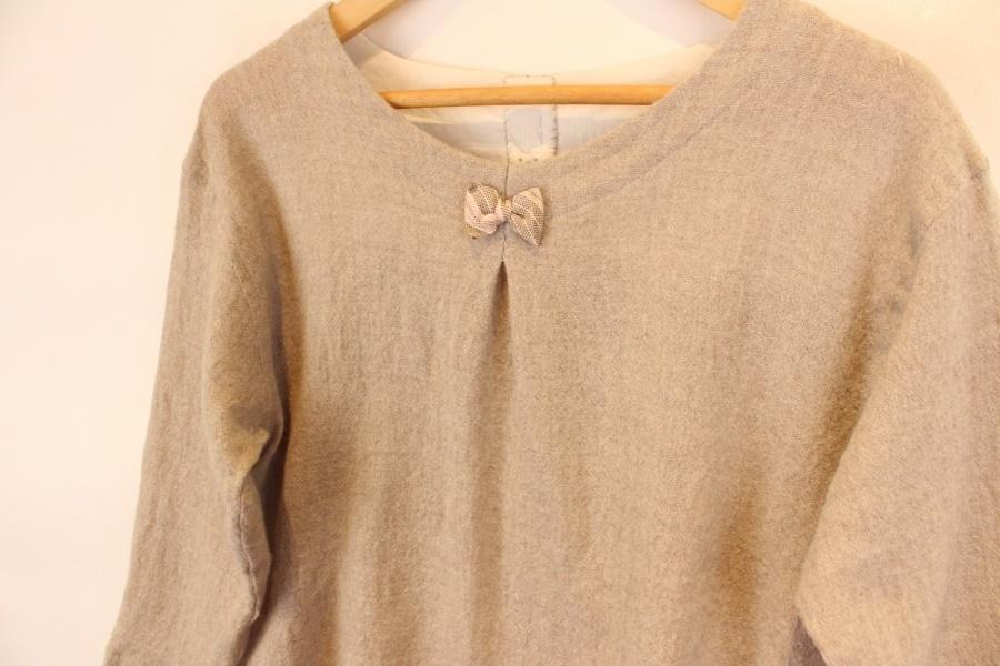 [iCHi] 이치 wool100% ivory top 6