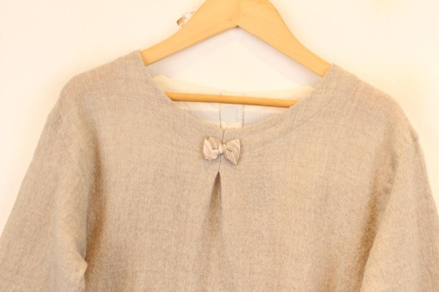 [iCHi] 이치 wool100% ivory top 3