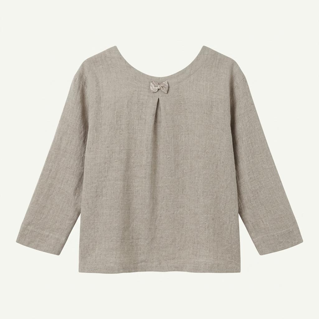 [iCHi] 이치 wool100% ivory top 1