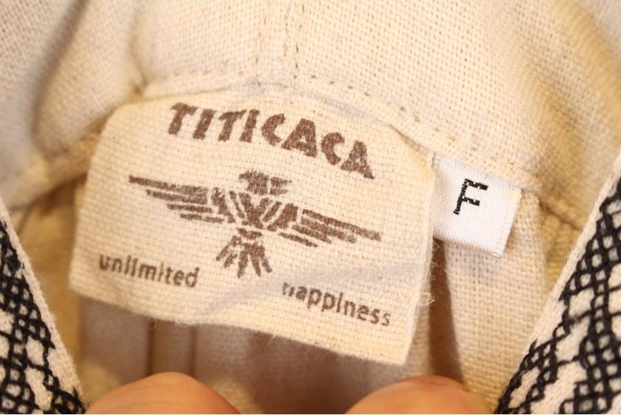 TIRICACA 티티카카 LINEN18% black ethnic pattern 8