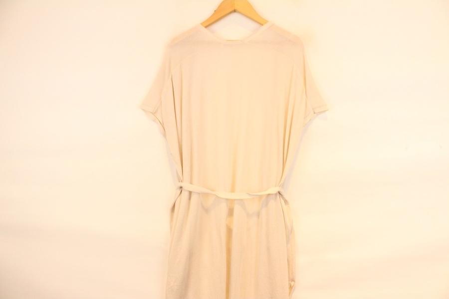 TYCHEZ VINTAGE cotton nylon beltid long cardigan 8