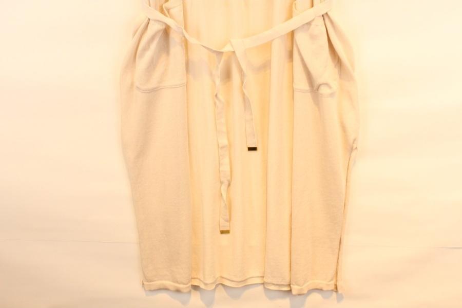 TYCHEZ VINTAGE cotton nylon beltid long cardigan 6