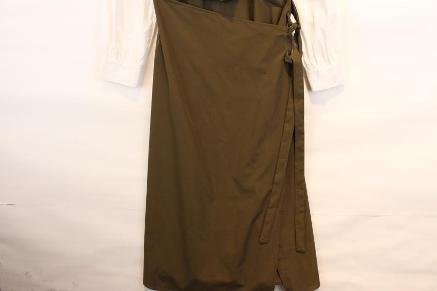 eMi+ khaki wrap design onepiece 5