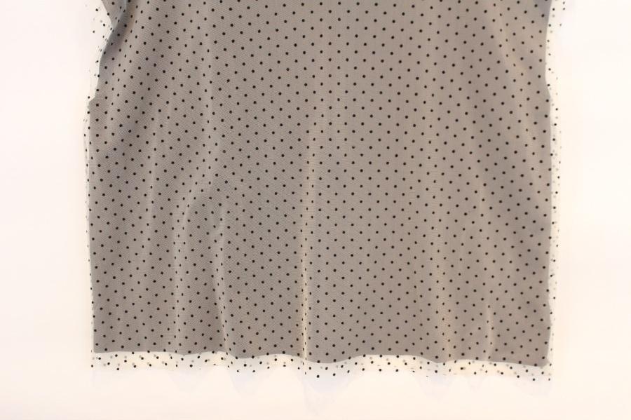 URBAN RESEARCH 어반리서치 black dot Tulle sleeveless 5