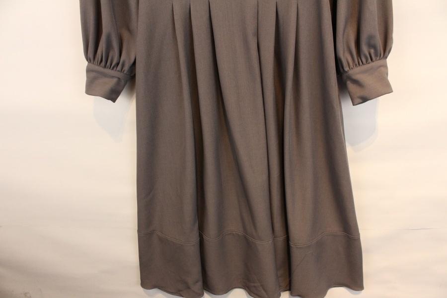Rag Out high string gray onepiece 하이넥 집업카라 그레이 원피스 5