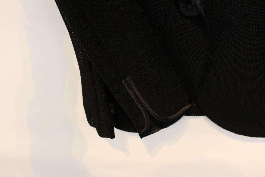 M's GRACY LINEN11% 블랙 린넨 시스루 자켓 6