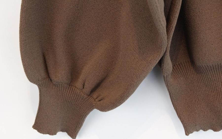 TYCHEZ VINTAGE unbalance knit top 6