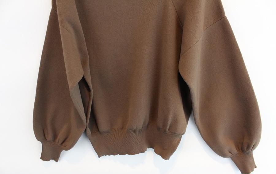 TYCHEZ VINTAGE unbalance knit top 5
