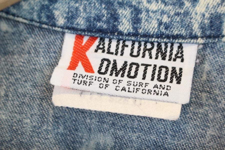 KALIFORNIA Komotion 빈티지 아이스청 워싱 집업 원피스 10