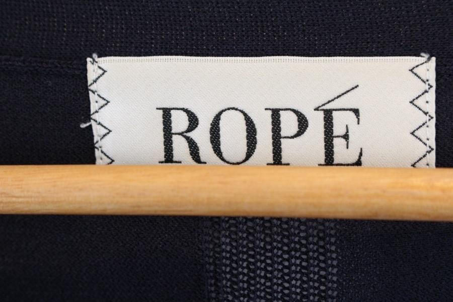 ROPE 로페 코튼+폴리 인디고 오픈 롱 가디건 11