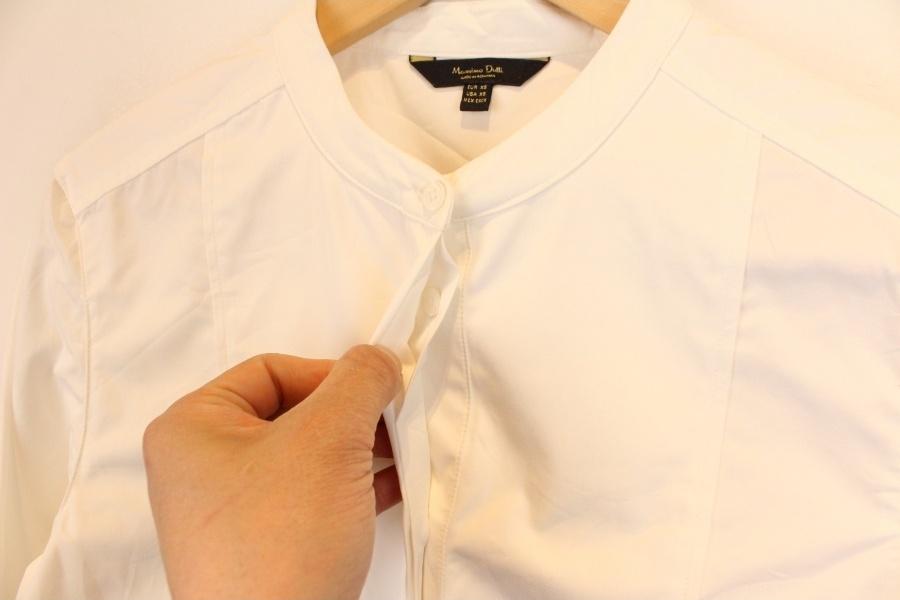 Massimo Dutti cotton white shirts 4