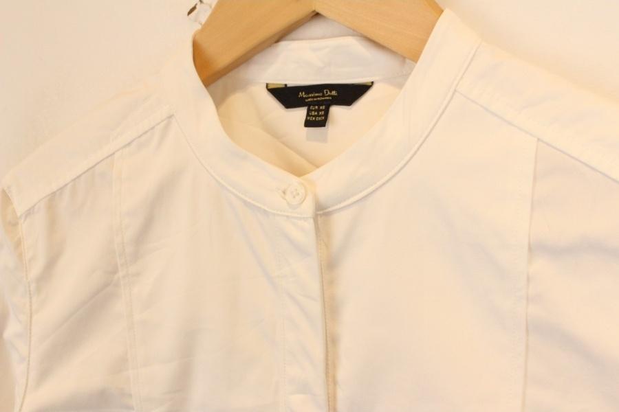 Massimo Dutti cotton white shirts 3