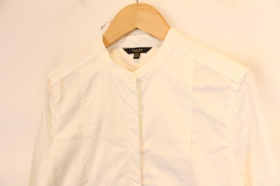 Massimo Dutti cotton white shirts