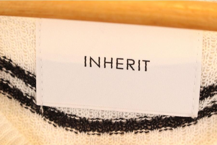 INHERIT LINEN 린넨 블랙+화이트 스트라이프 탑 8