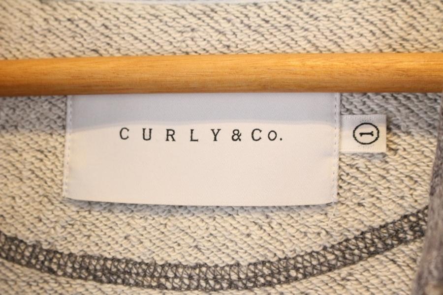 CURLY&CO 컬리앤코 cotton100% gray hood zipup 8