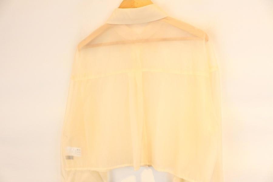 CLEAR poly see through blouse 7