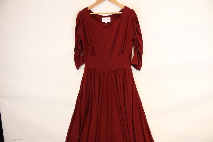 CINEMATIQ shirring sleeve onepiece 2