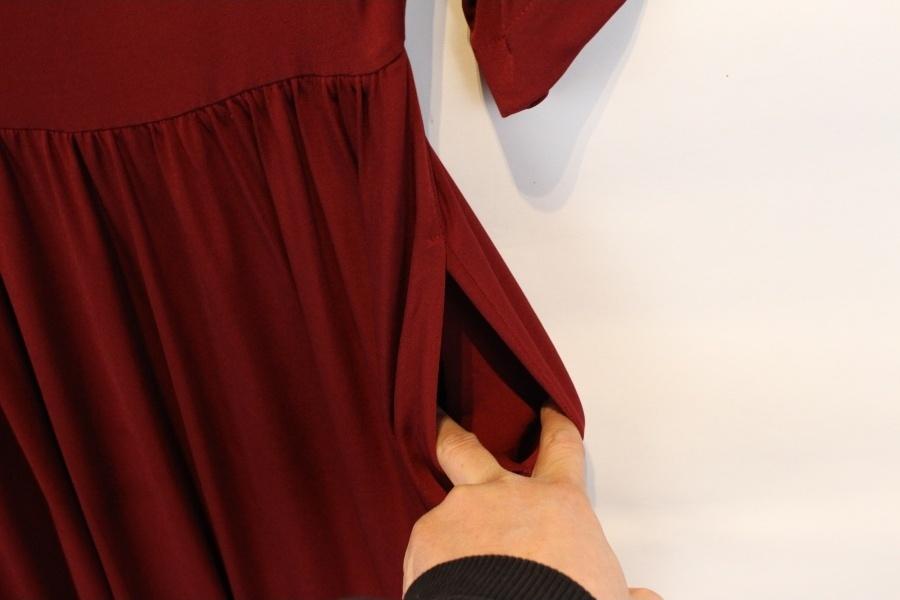 CINEMATIQ shirring sleeve onepiece 11