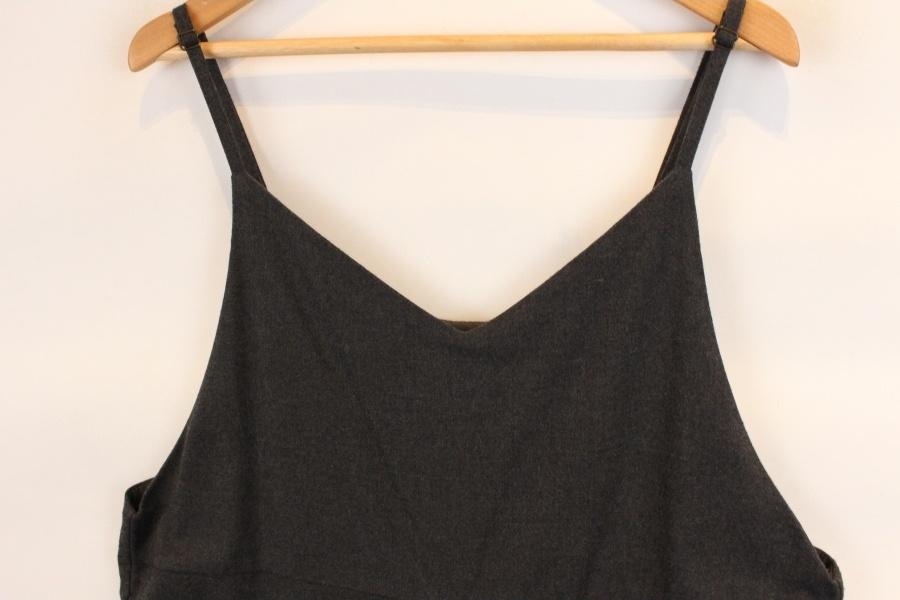 NIKO AND… gray bustier wide jumpsuit 니코앤드 그레이 4