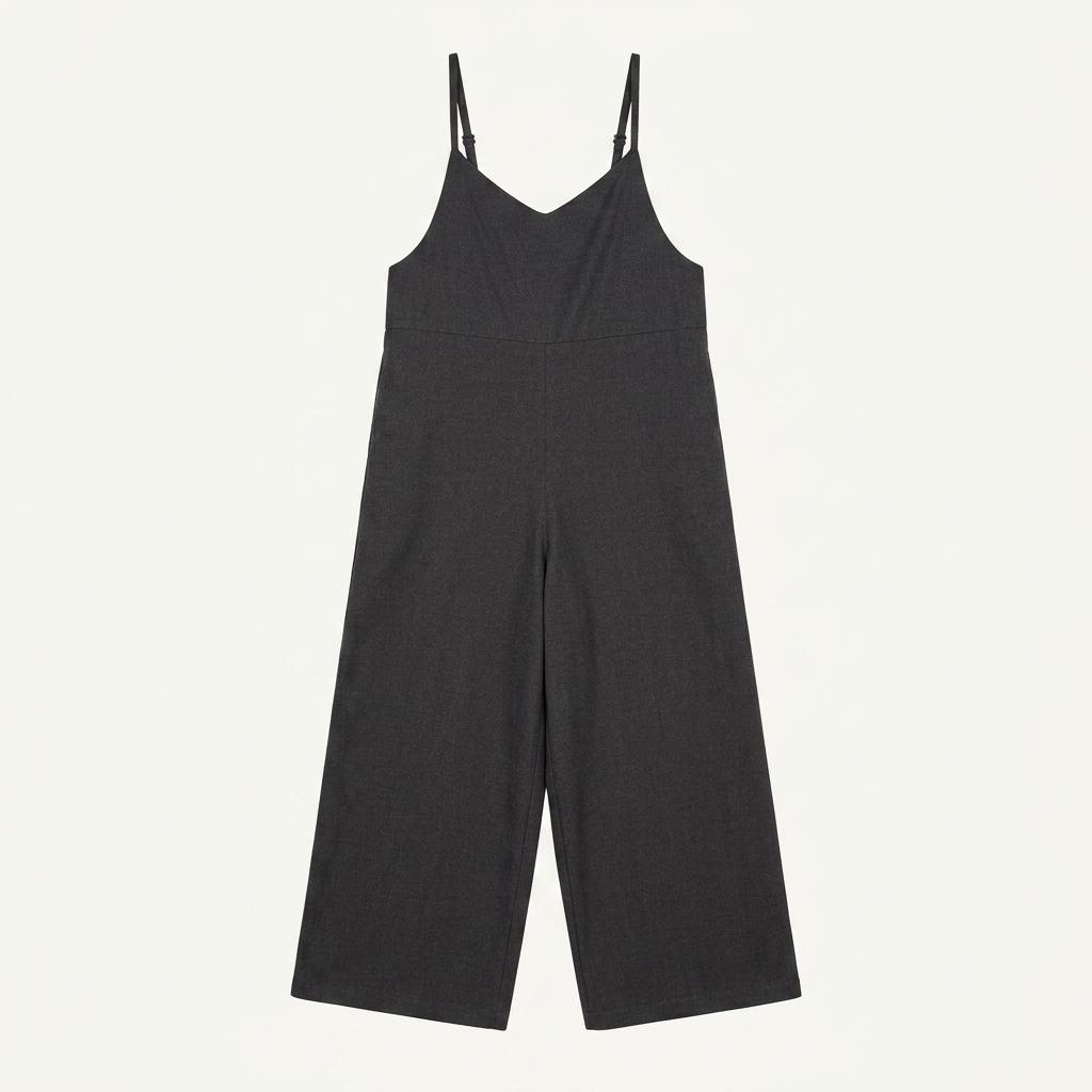 NIKO AND… gray bustier wide jumpsuit 니코앤드 그레이 1