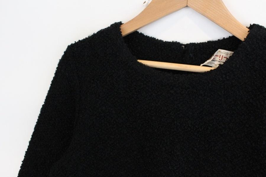 Ji-Ij knit wear flower stitch pocket knit 3