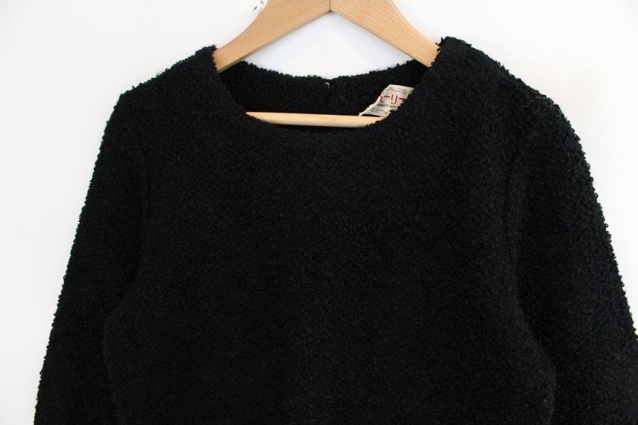 Ji-Ij knit wear flower stitch pocket knit 4