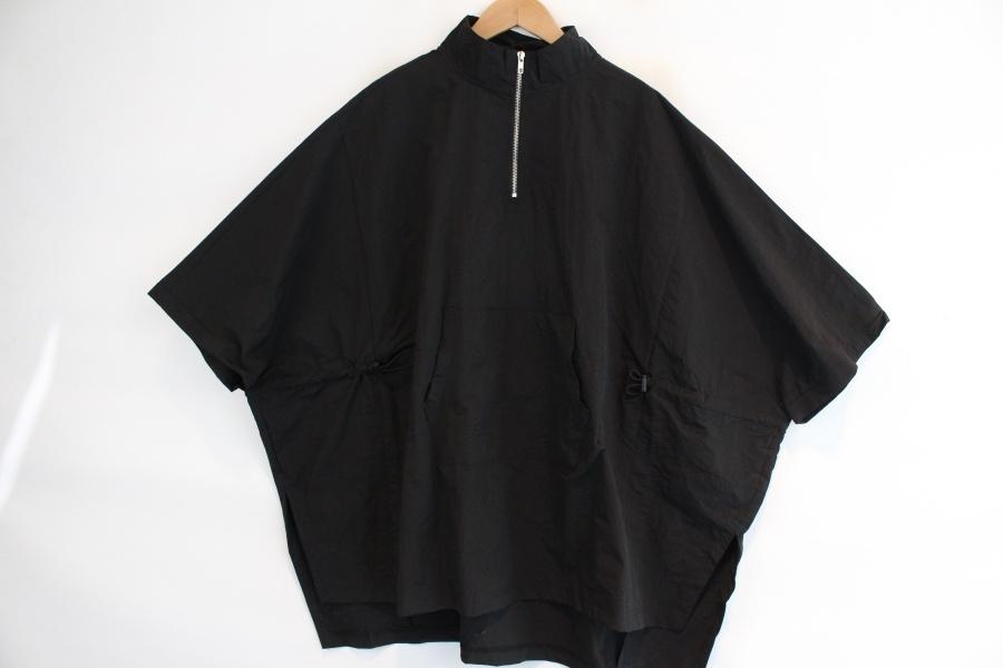 [WIEY] black string zipup top 2