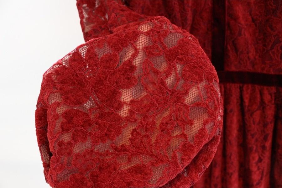 ANEWSTA by Shein velvet flower lace see through 10