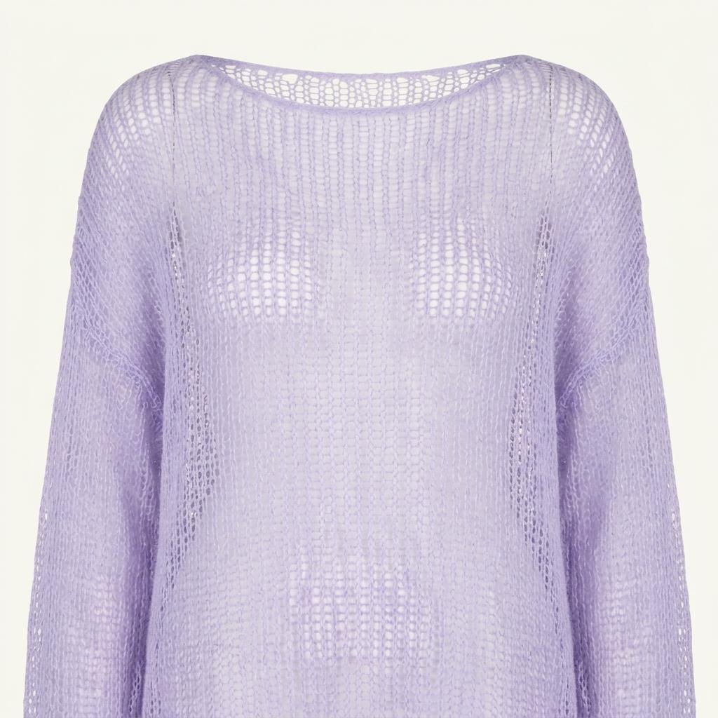 CIAOpanic 챠오패닉 purple punching knit 1