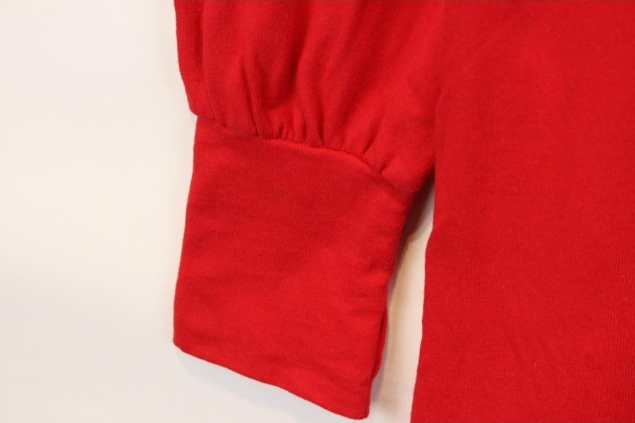 [YUKICHI] 유키치 cotton100% red long onepiece 8