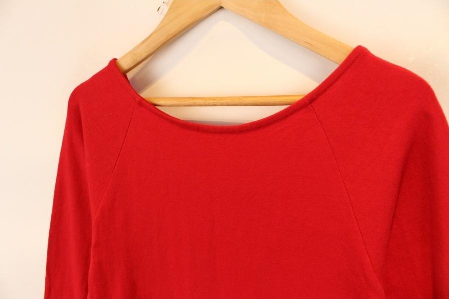 [YUKICHI] 유키치 cotton100% red long onepiece 10