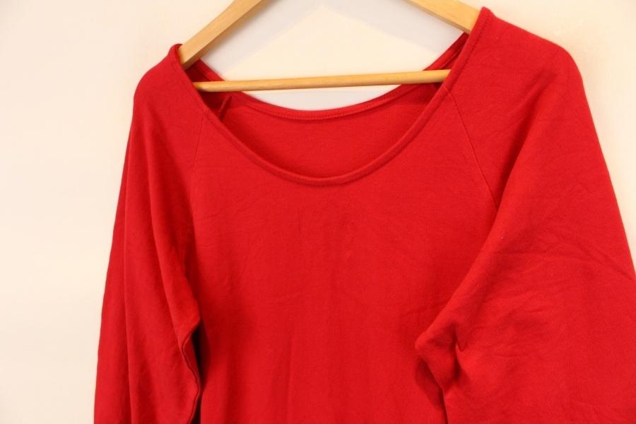 [YUKICHI] 유키치 cotton100% red long onepiece 11