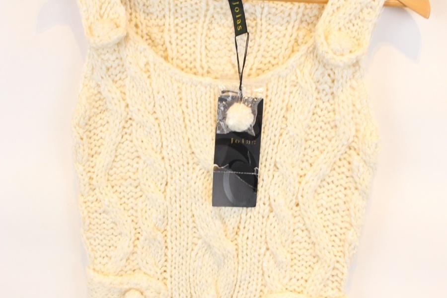 JOIAS sleeveless knit onepiece (미사용품) 4