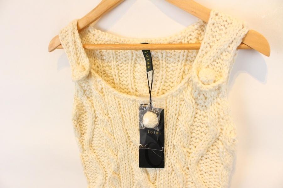 JOIAS sleeveless knit onepiece (미사용품) 7
