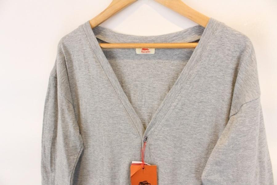 KRIFF MAYER cotton100% Gray cardigan (미사용품) 11