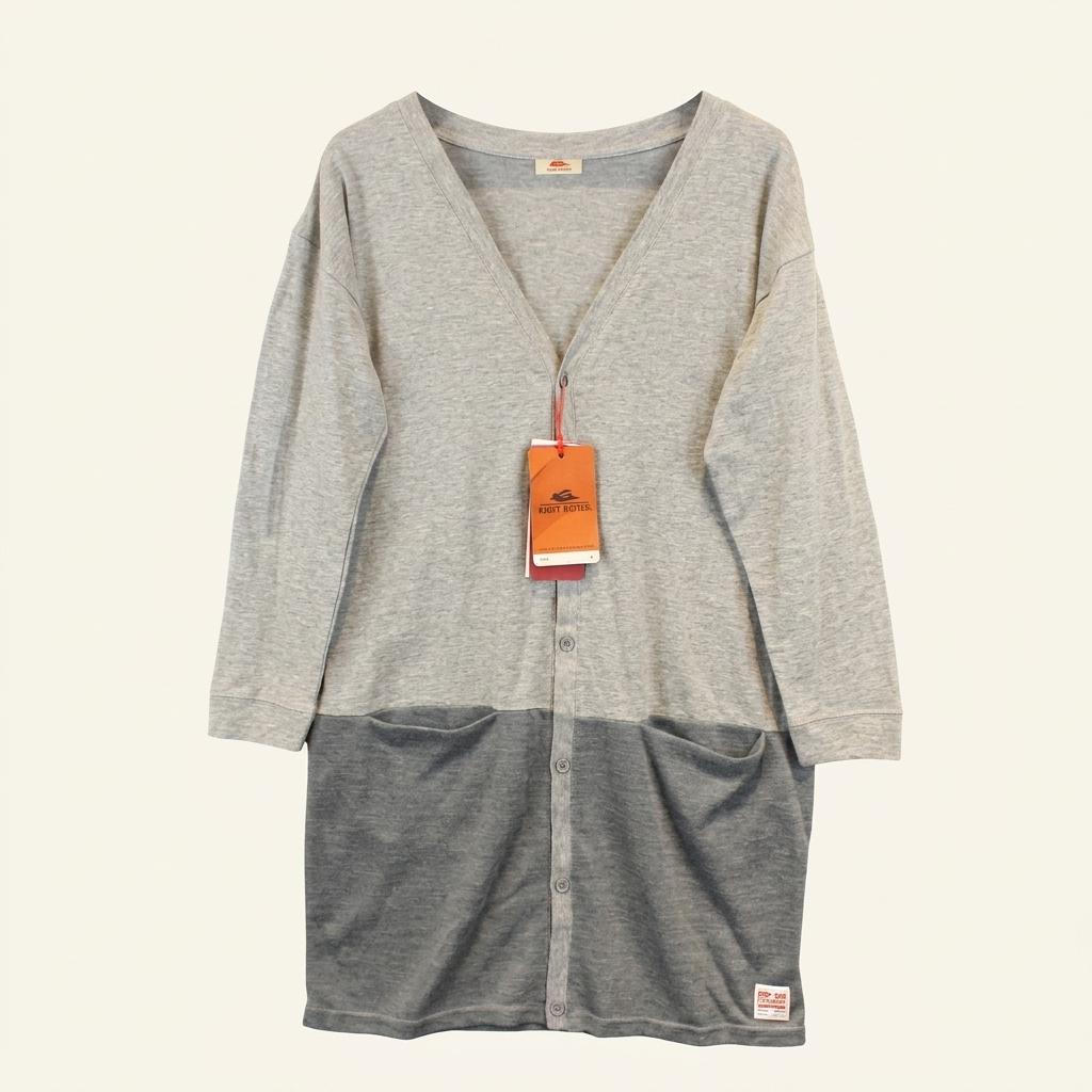 KRIFF MAYER cotton100% Gray cardigan (미사용품) 1
