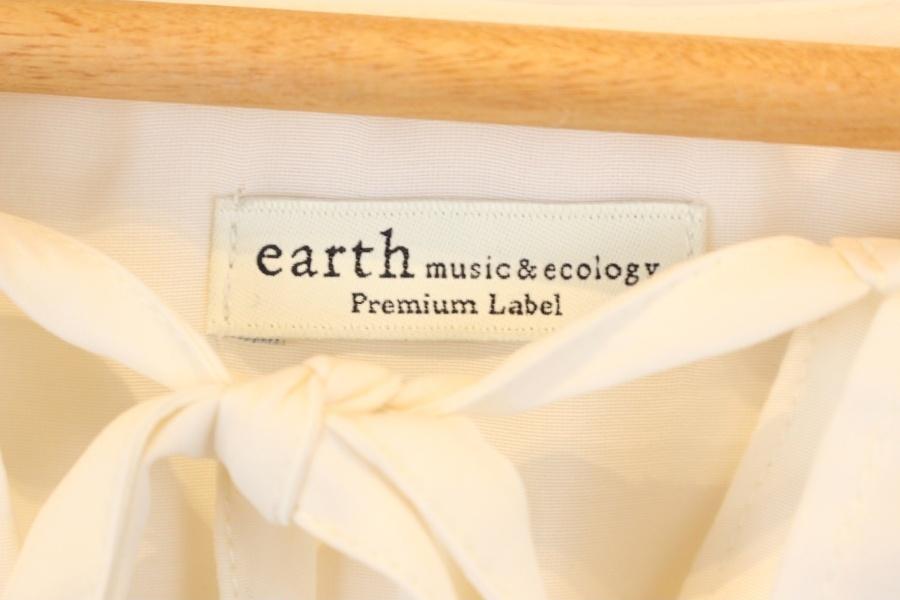 EARTH MUSIC&ECOLOGY off white blouse 4